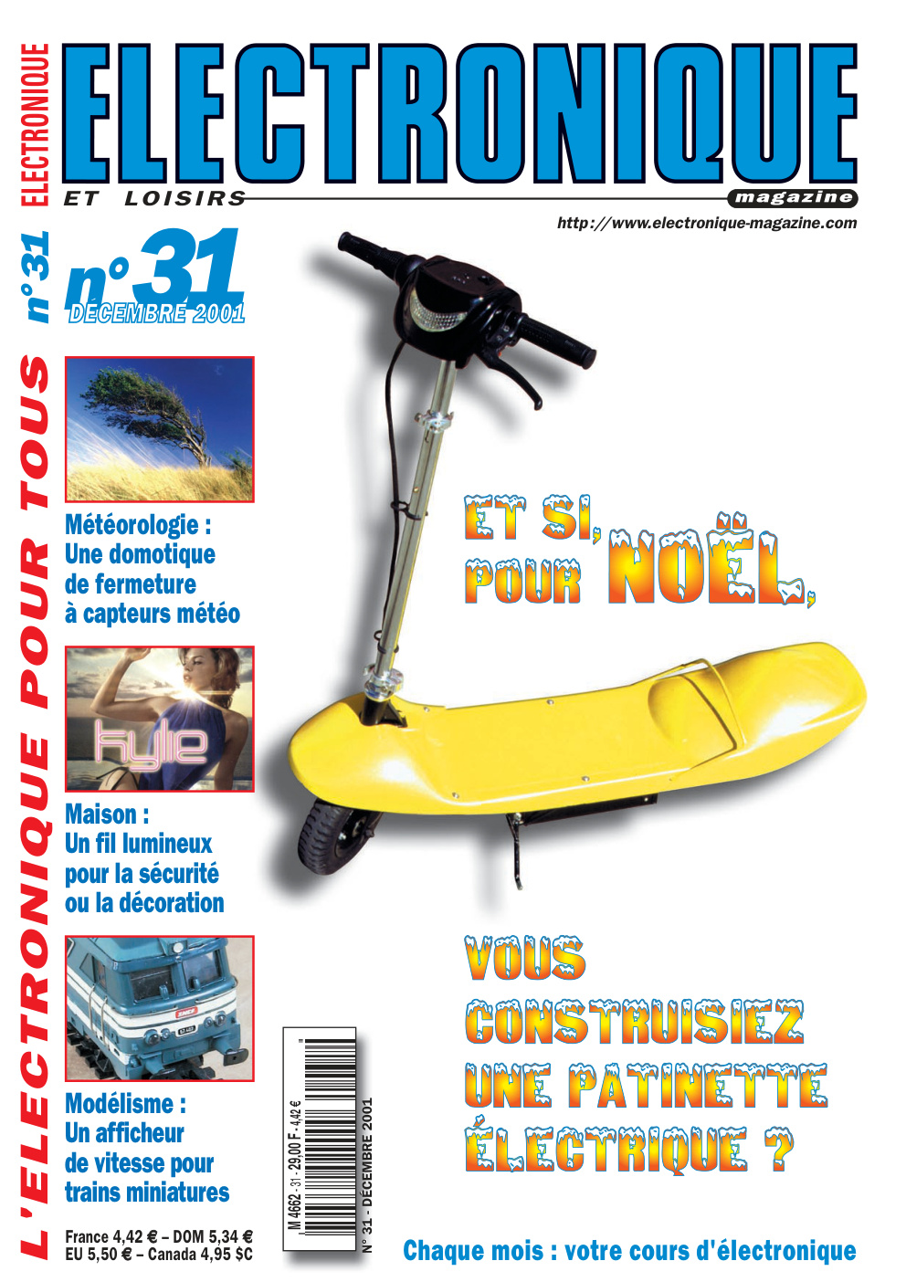 Première page de electroniqueetloisirs numero031