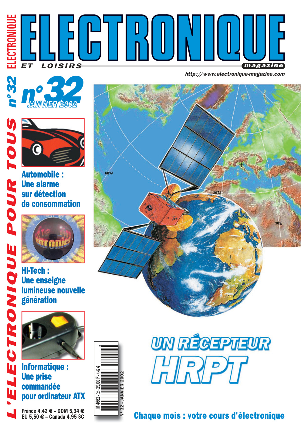 Première page de electroniqueetloisirs numero032