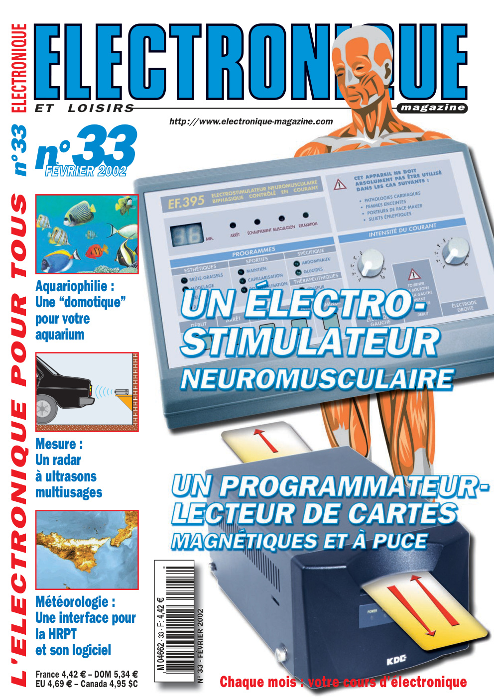 Première page de electroniqueetloisirs numero033