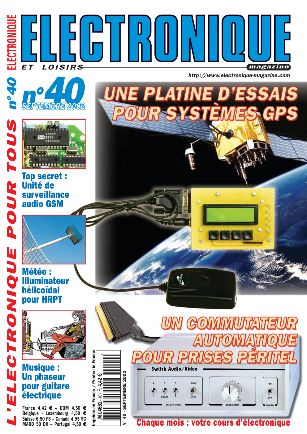 Première page de electroniqueetloisirs numero040
