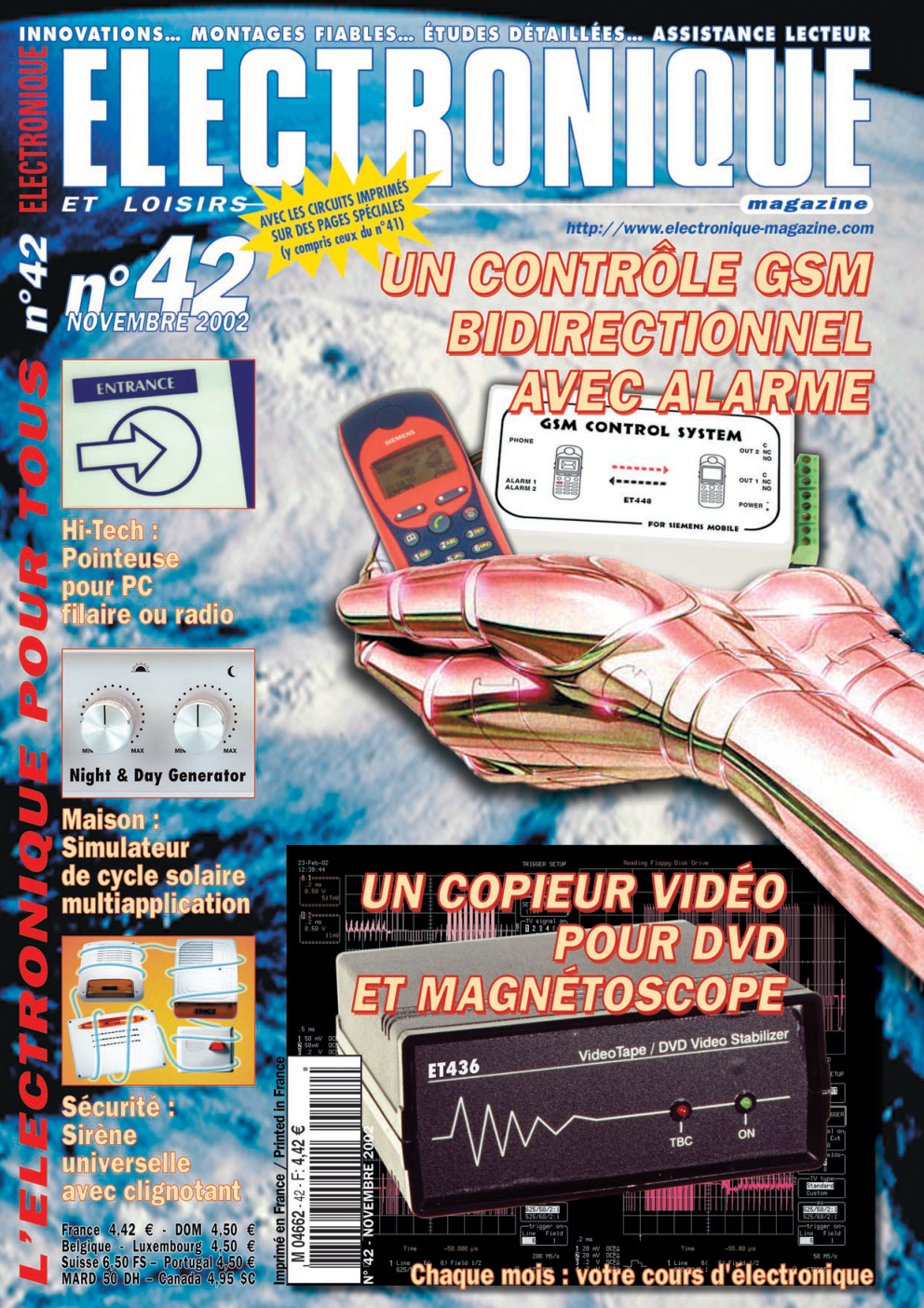 Première page de electroniqueetloisirs numero042
