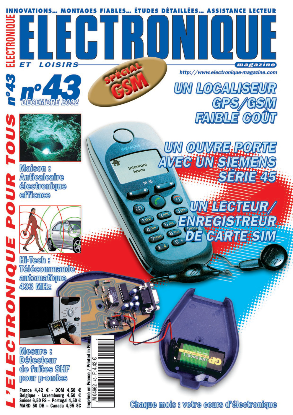 Première page de electroniqueetloisirs numero043