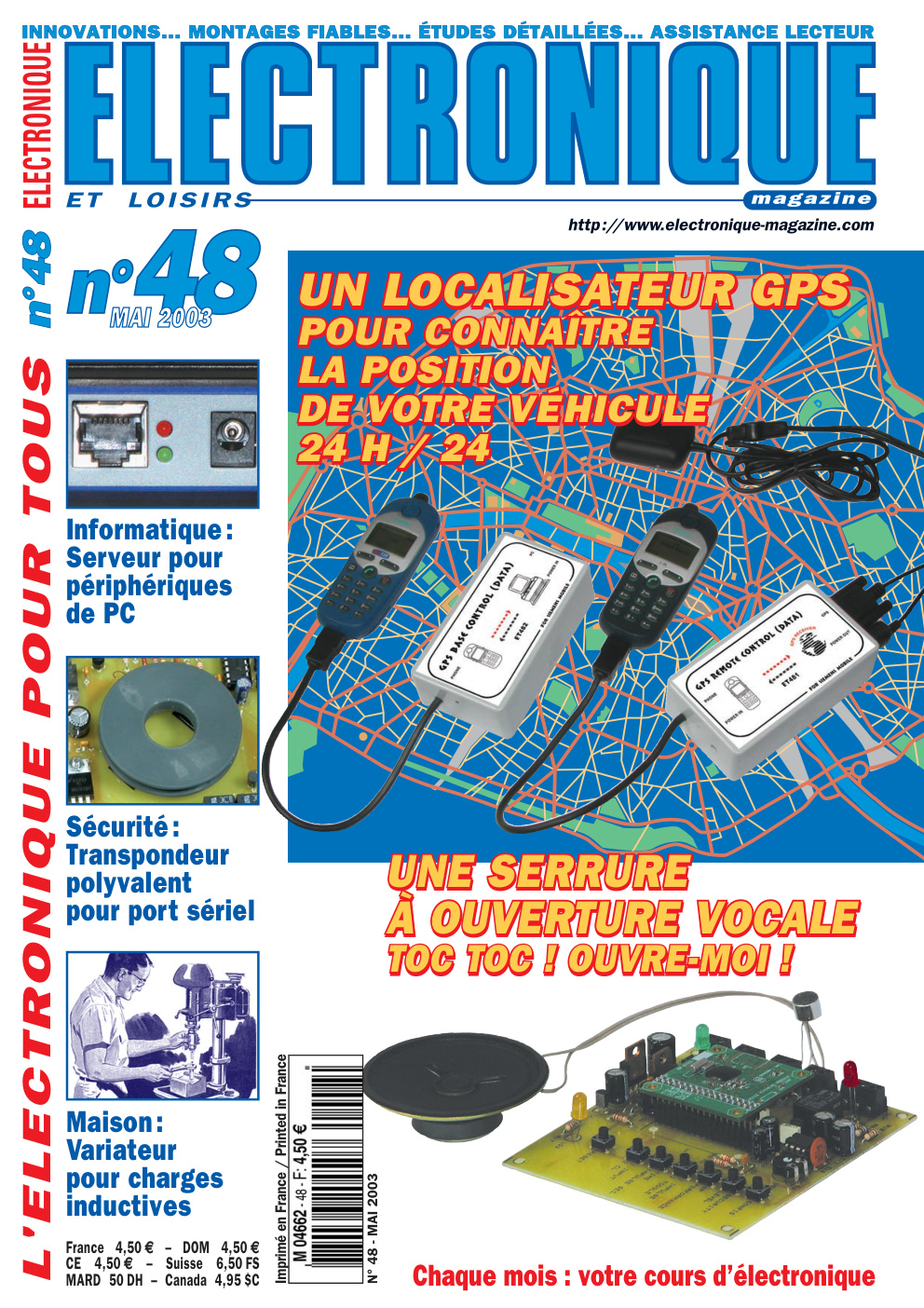Première page de electroniqueetloisirs numero048