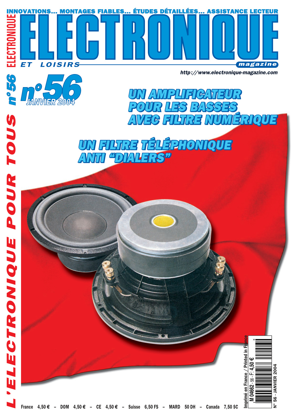 Première page de electroniqueetloisirs numero056