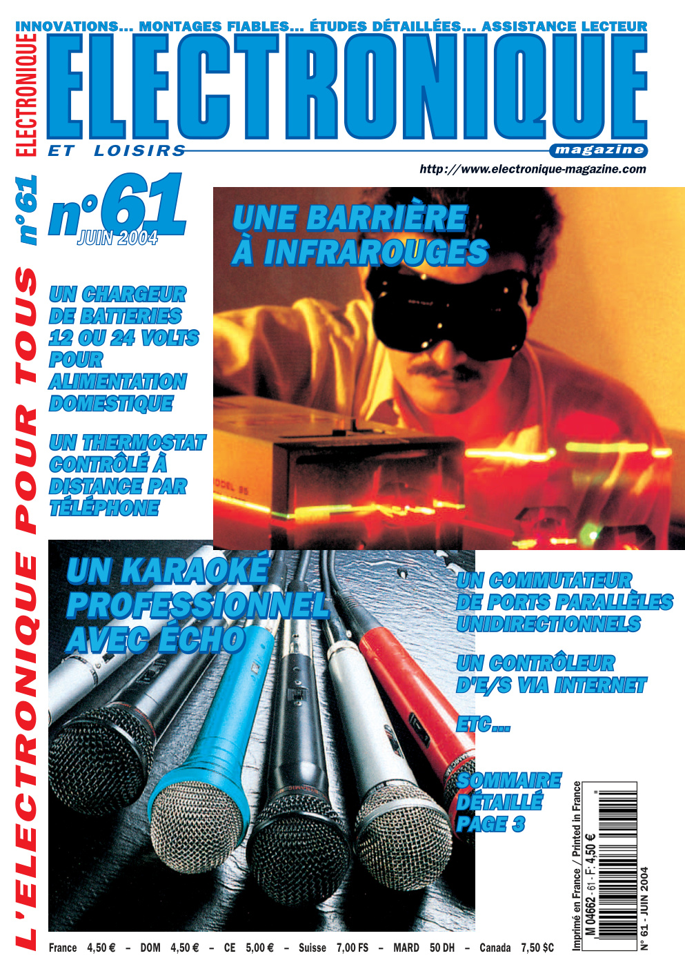 Première page de electroniqueetloisirs numero061