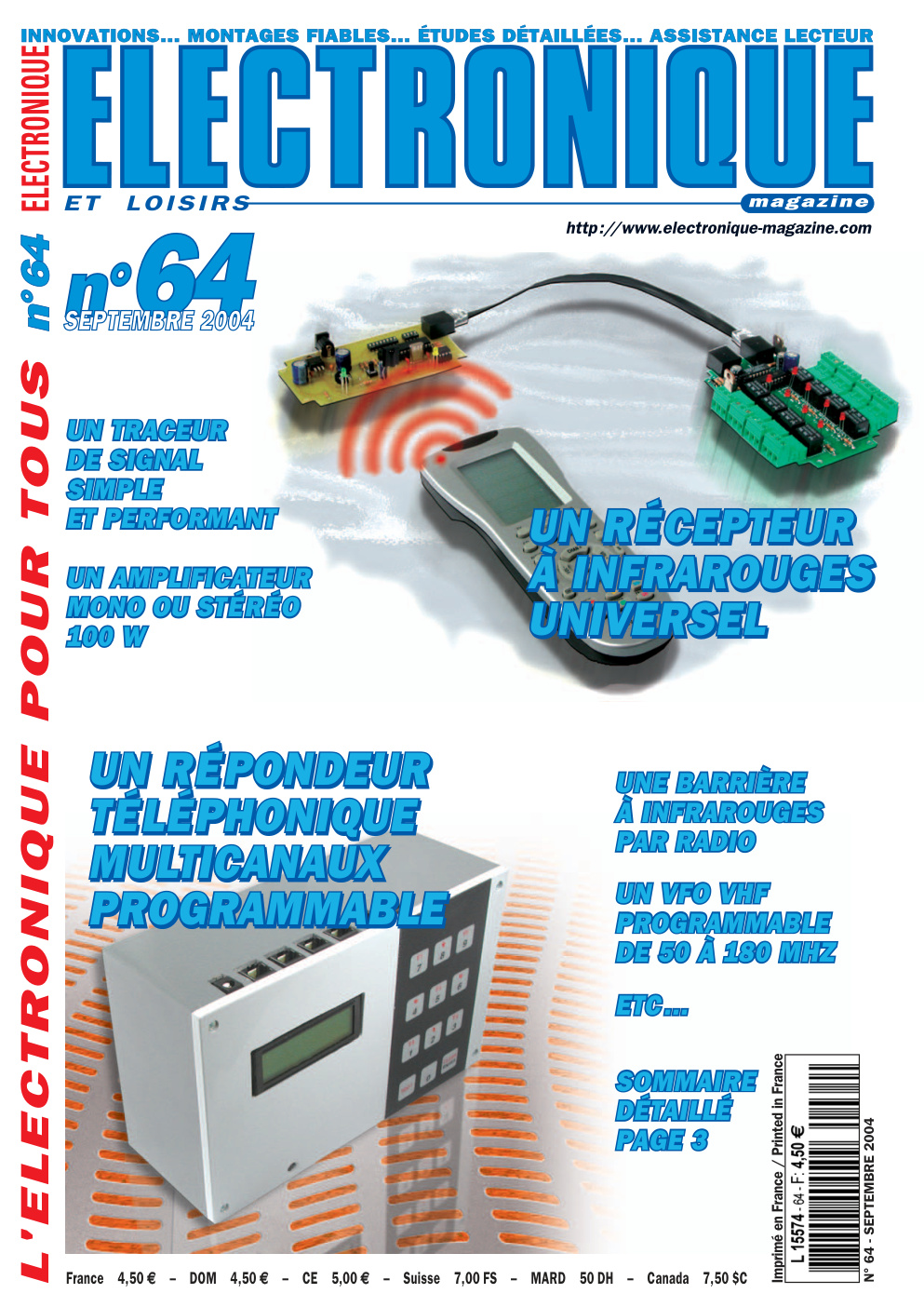 Première page de electroniqueetloisirs numero064
