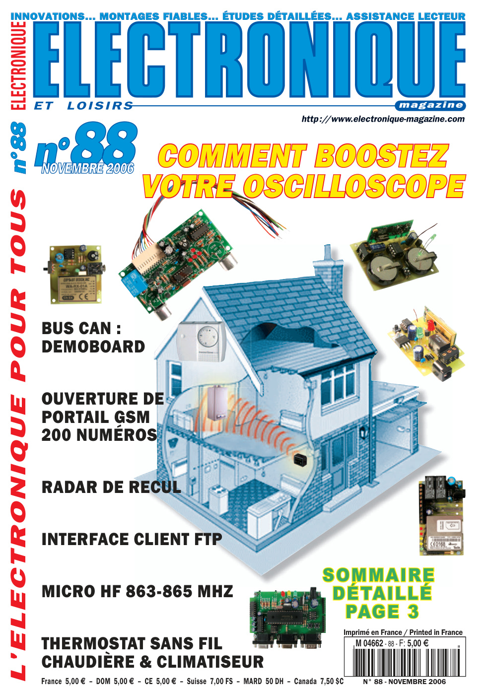 Première page de electroniqueetloisirs numero088