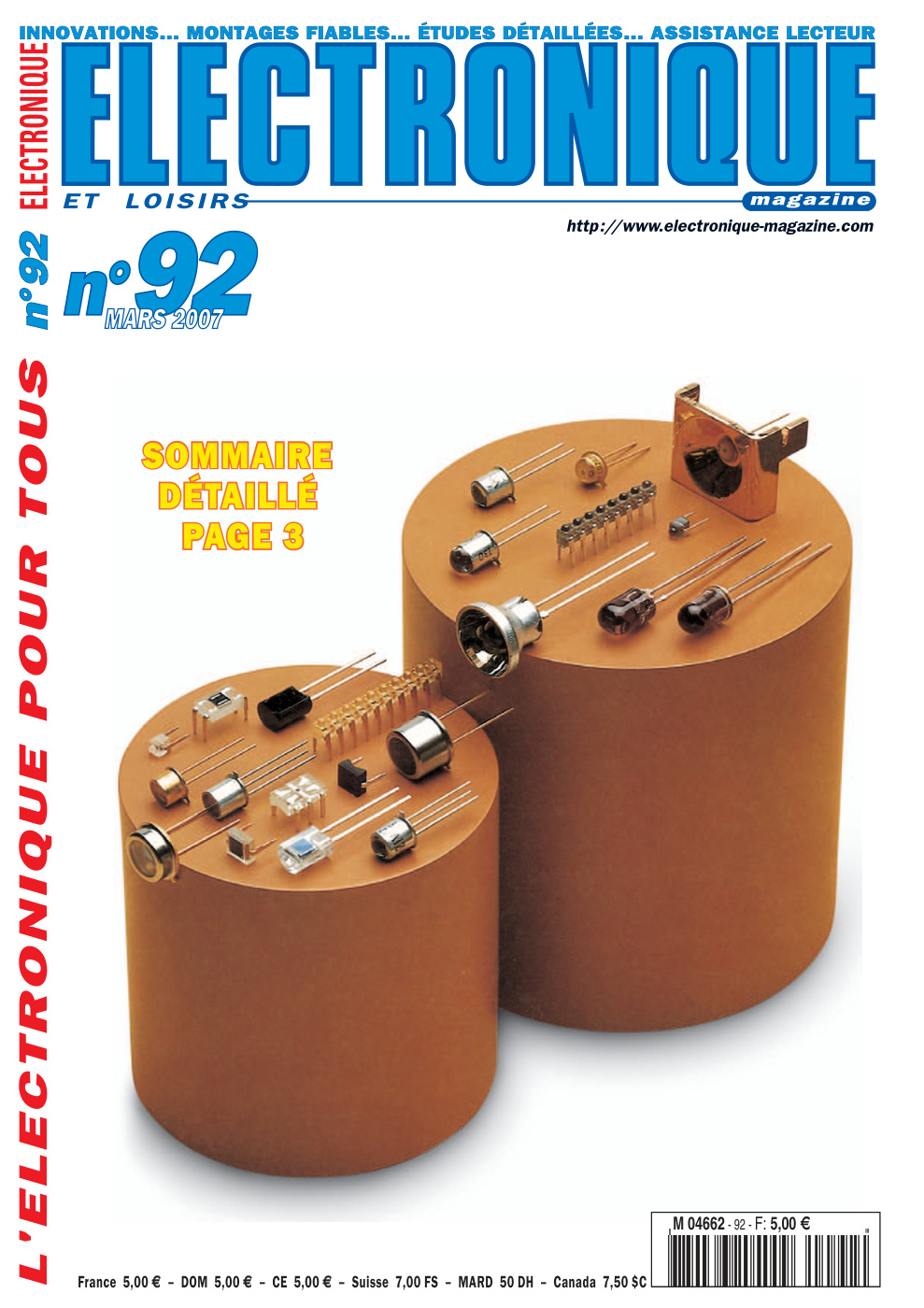 Première page de electroniqueetloisirs numero092