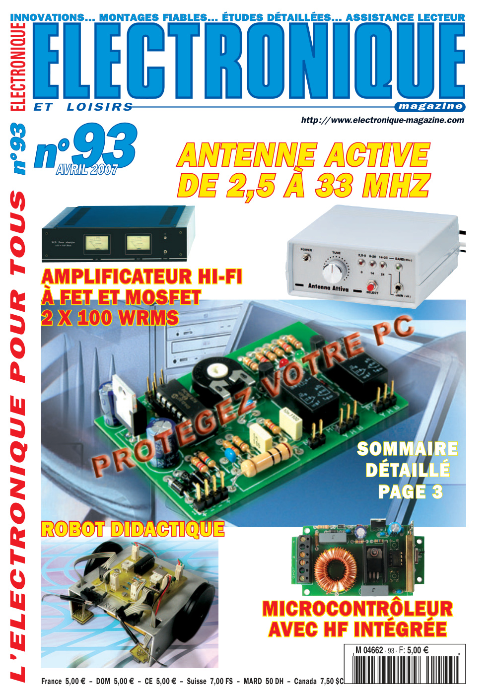 Première page de electroniqueetloisirs numero093