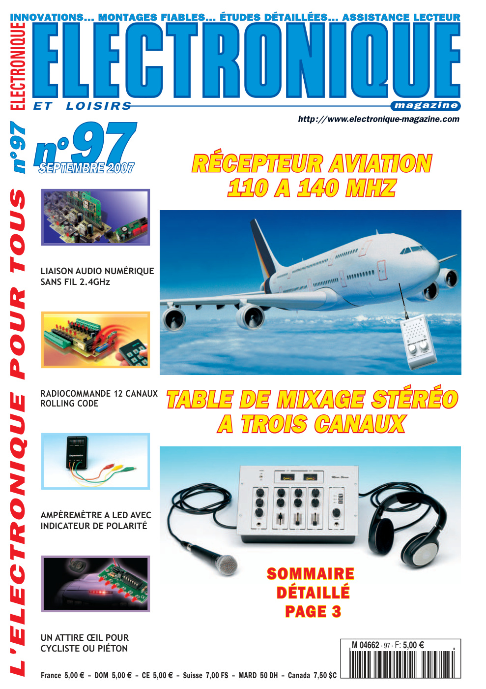 Première page de electroniqueetloisirs numero097