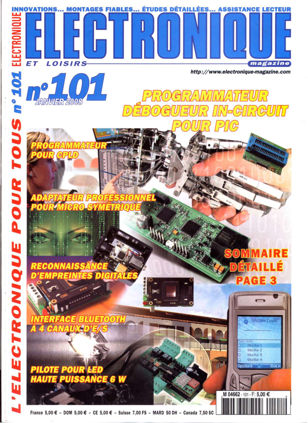 Première page de electroniqueetloisirs numero101