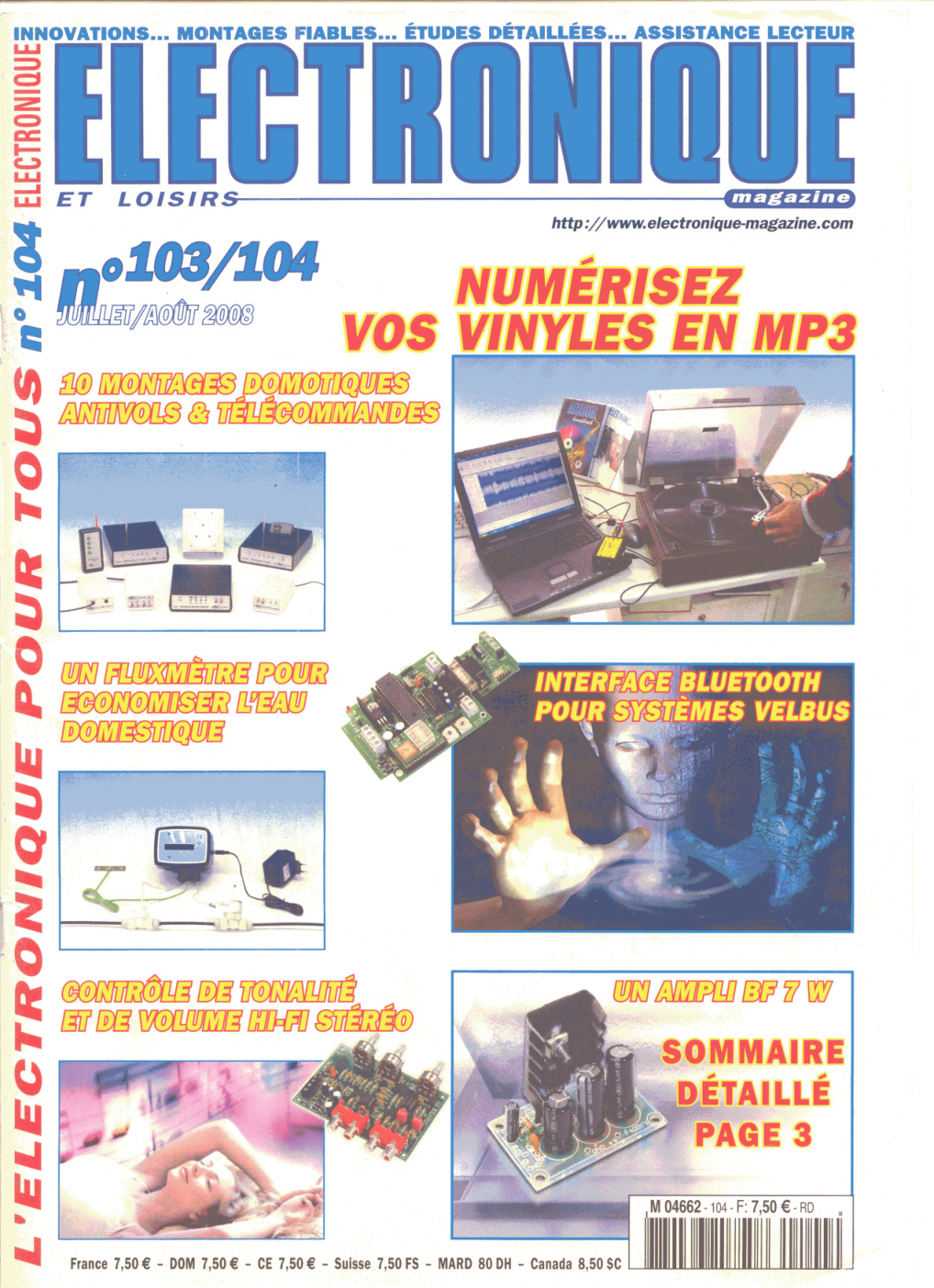 Première page de electroniqueetloisirs numero103