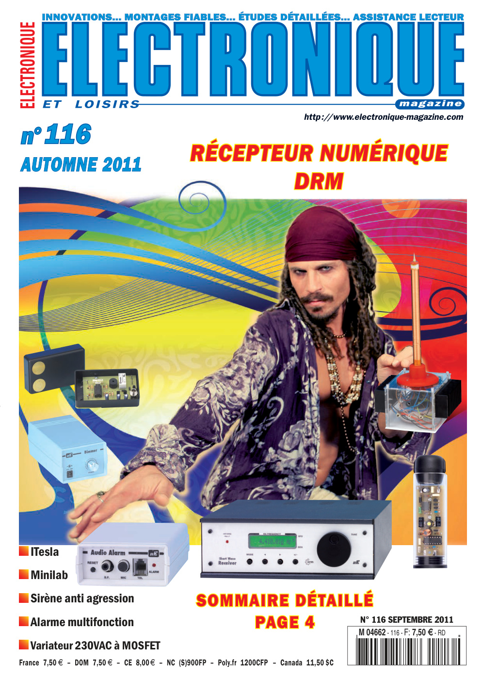 Première page de electroniqueetloisirs numero116