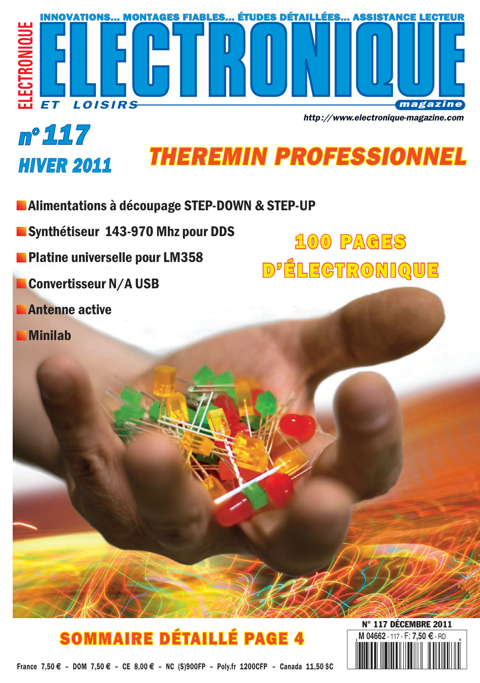 Première page de electroniqueetloisirs numero117