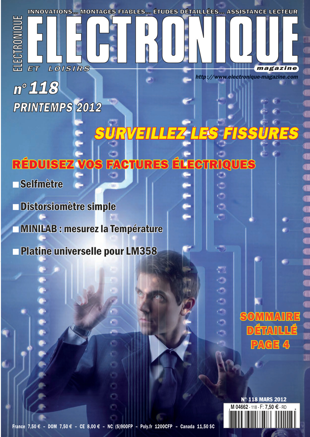 Première page de electroniqueetloisirs numero118