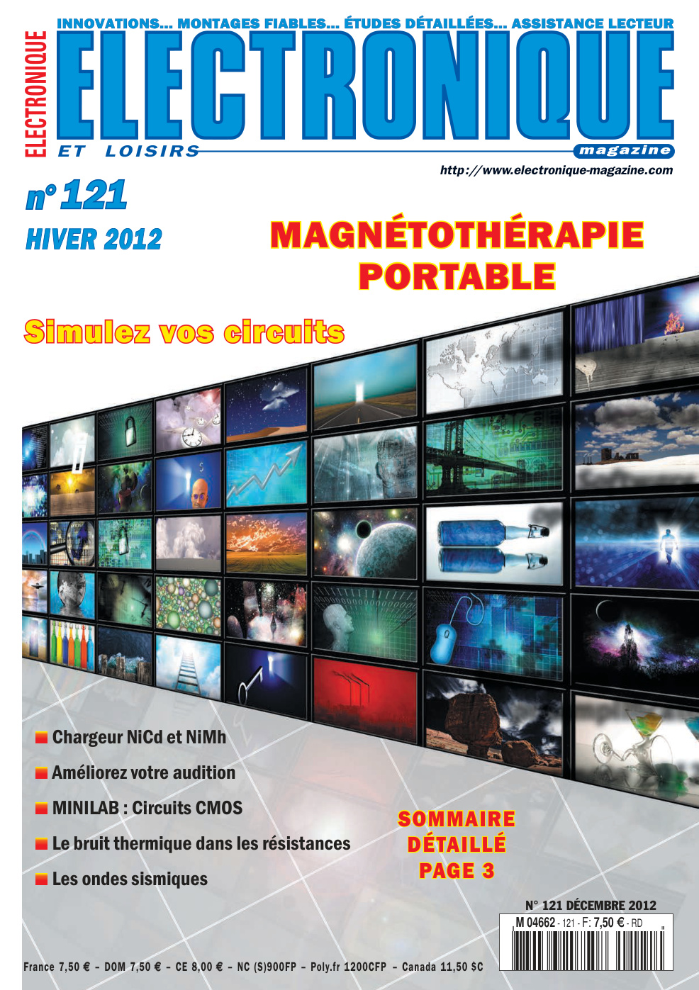 Première page de electroniqueetloisirs numero121
