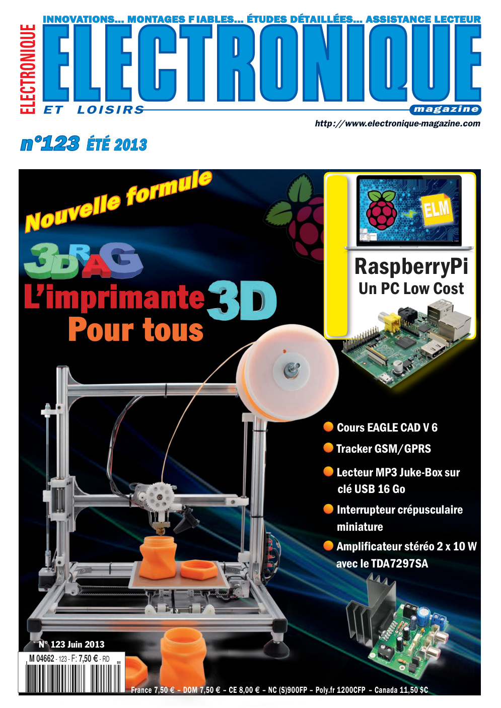 Première page de electroniqueetloisirs numero123