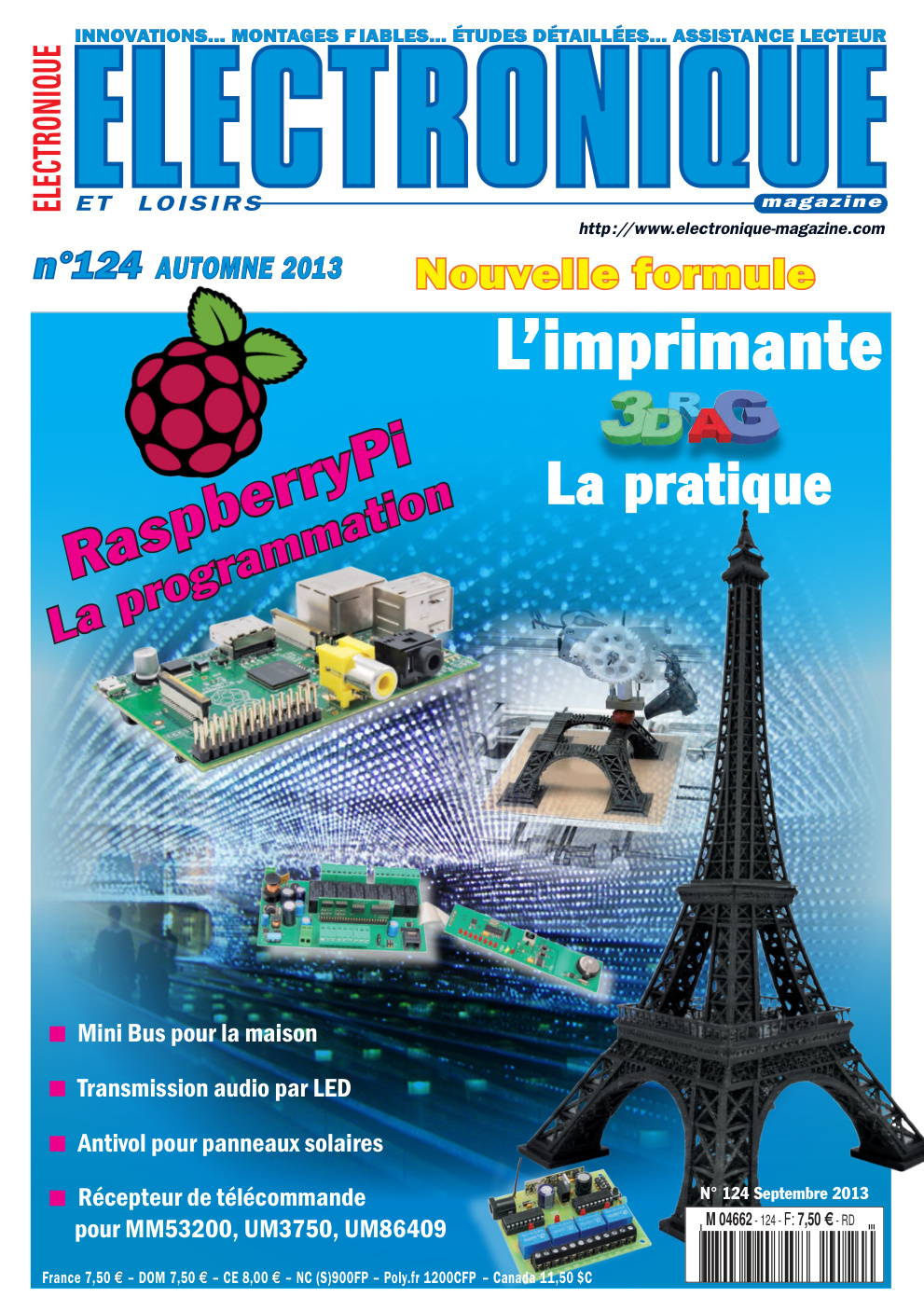 Première page de electroniqueetloisirs numero124