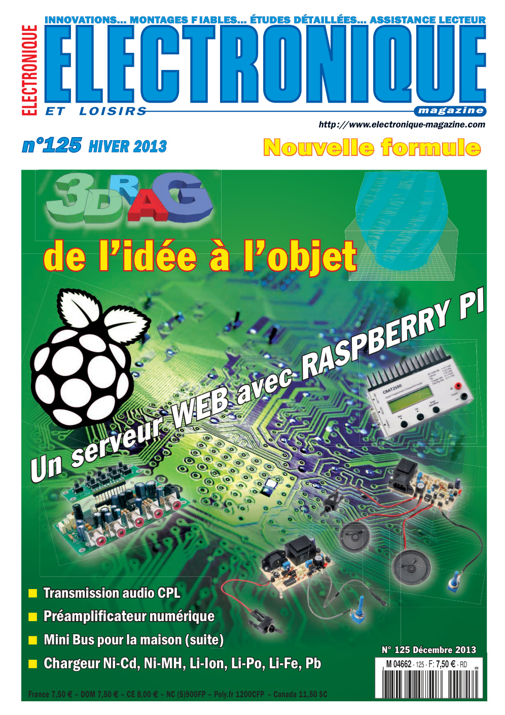 Première page de electroniqueetloisirs numero125