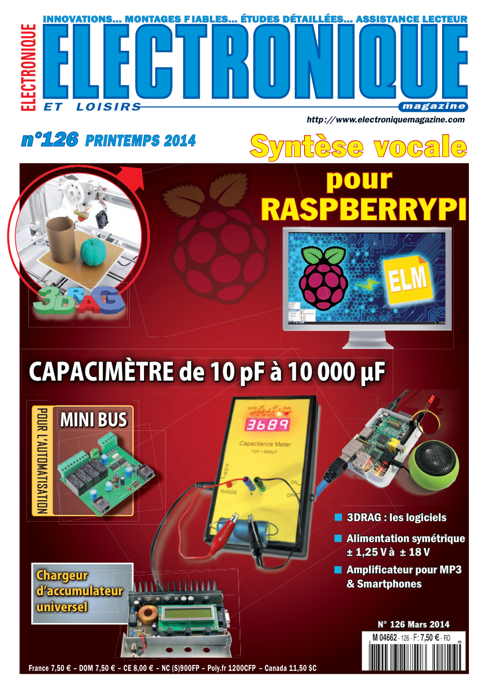 Première page de electroniqueetloisirs numero126