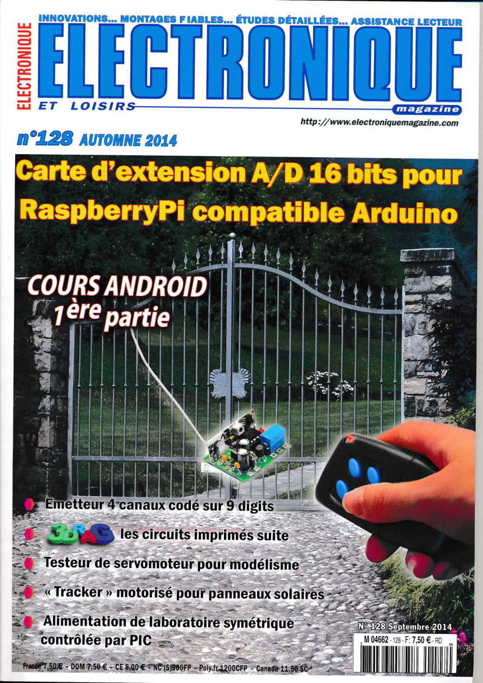 Première page de electroniqueetloisirs numero128