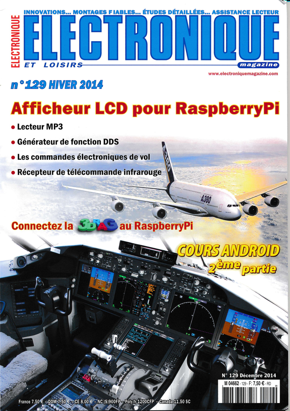 Première page de electroniqueetloisirs numero129