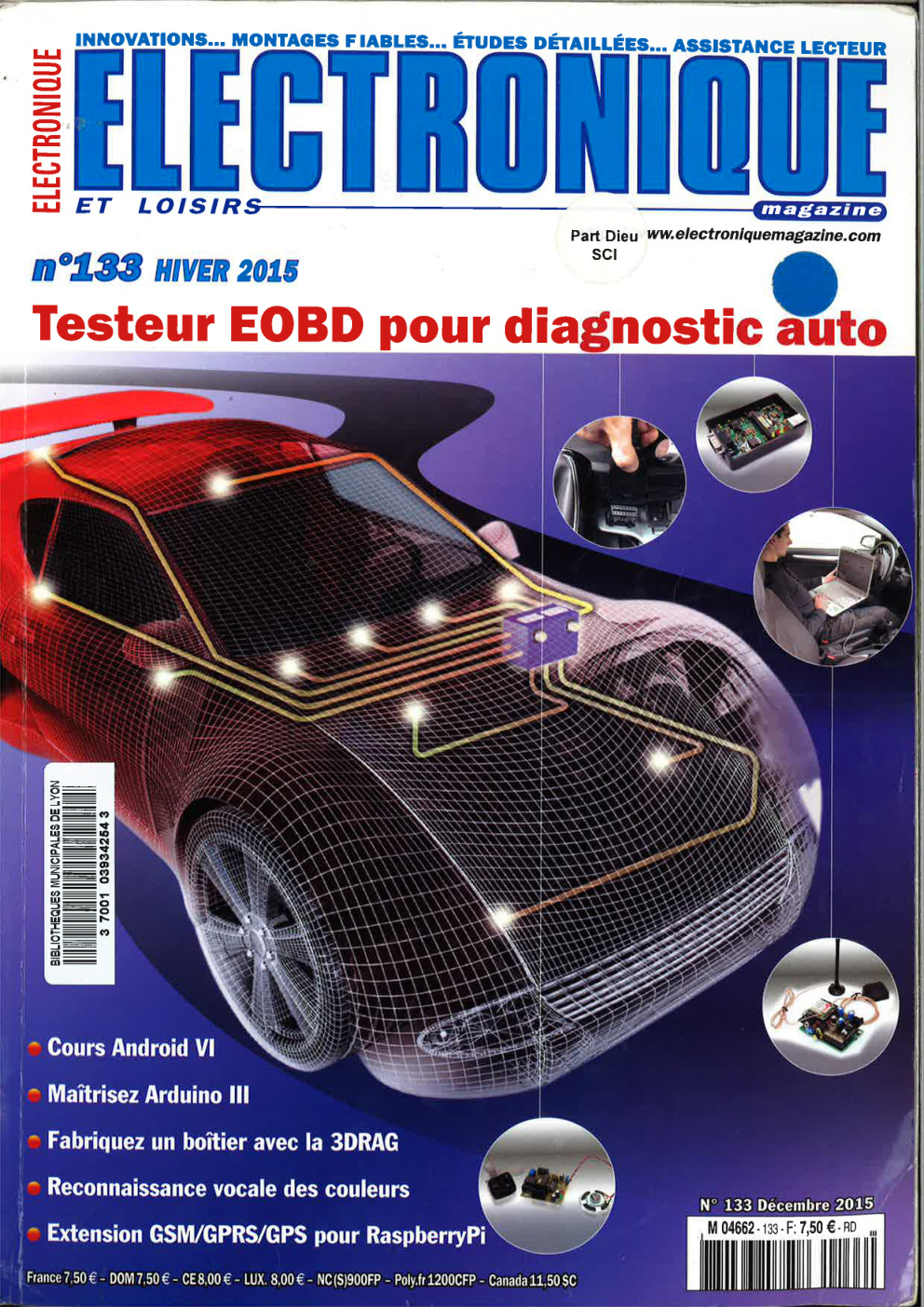 Première page de electroniqueetloisirs numero133