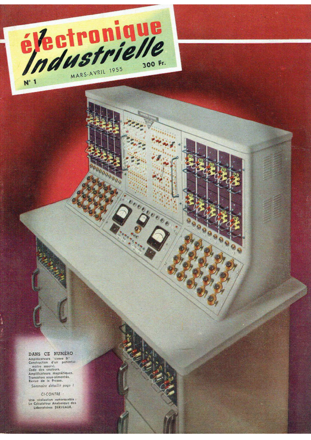 Première page de electroniqueindustrielle numero01