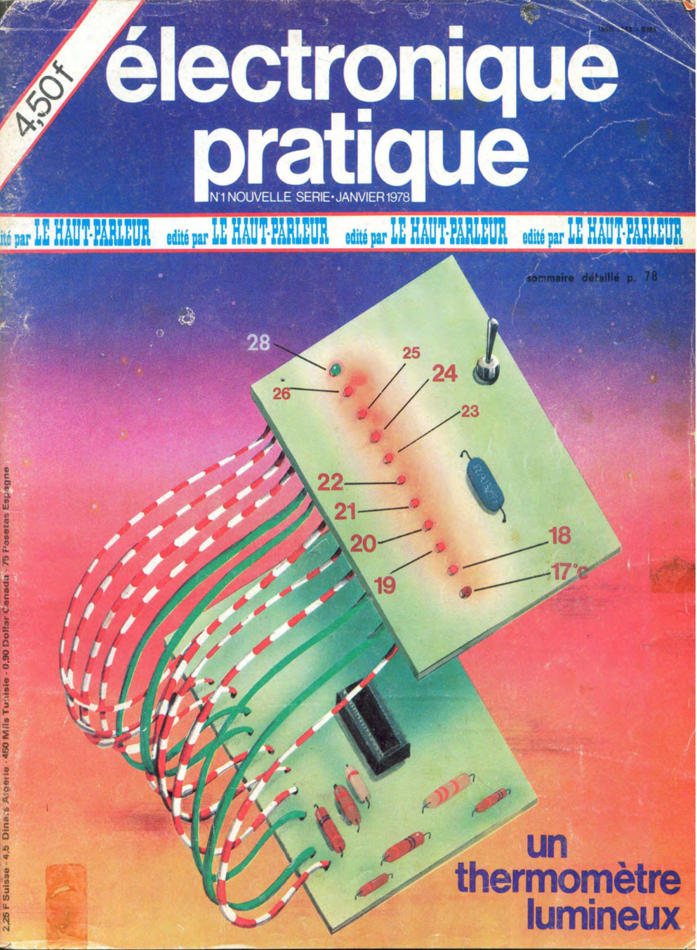 Première page de electroniquepratique numero001