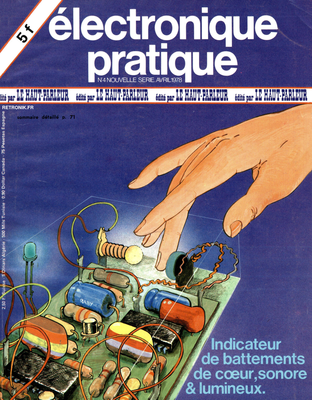 Première page de electroniquepratique numero004