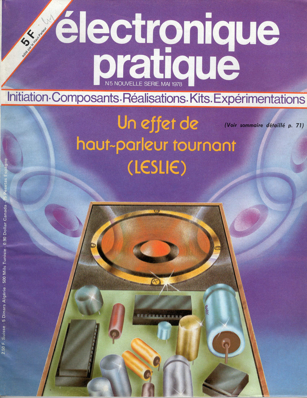 Première page de electroniquepratique numero005