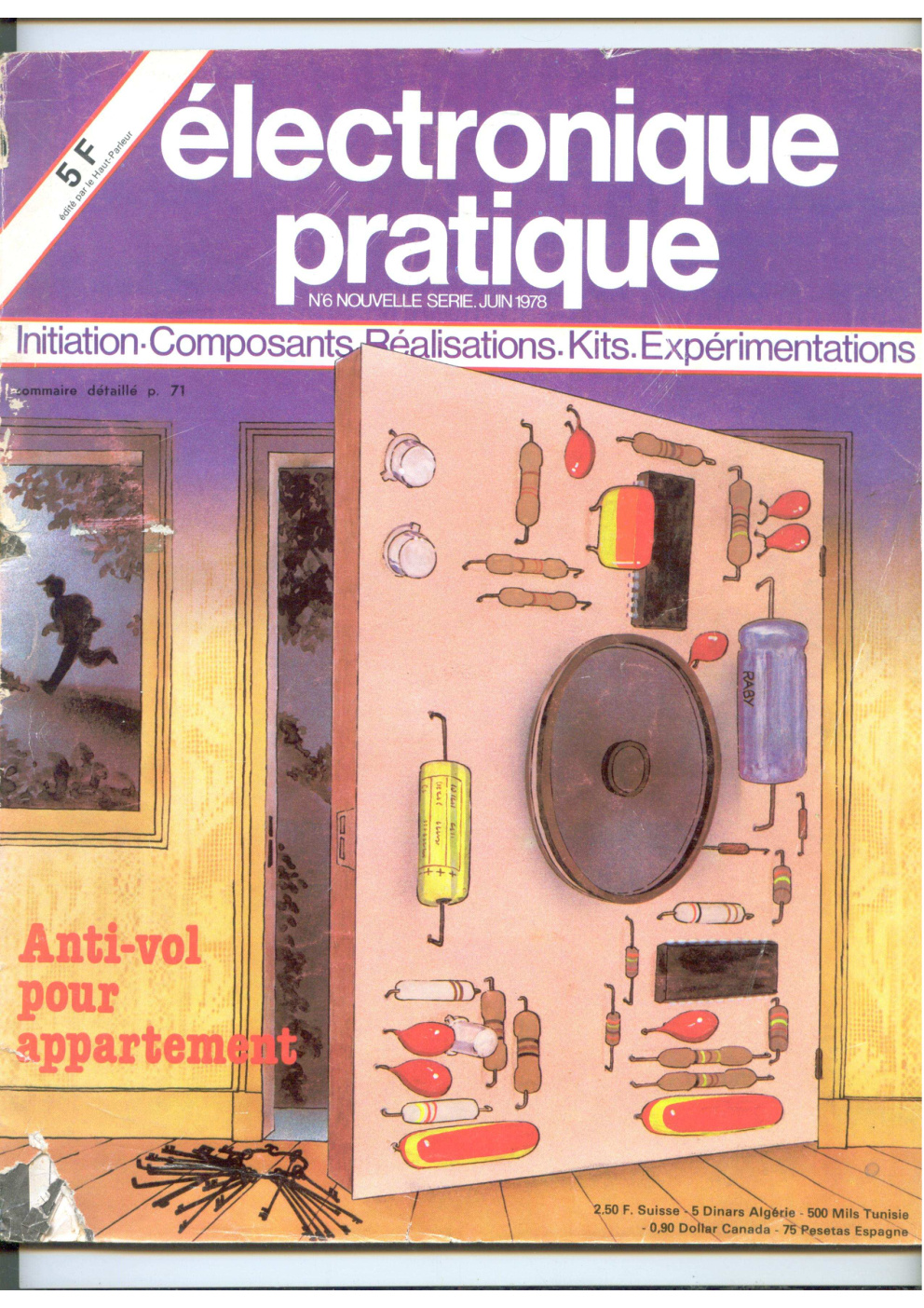 Première page de electroniquepratique numero006