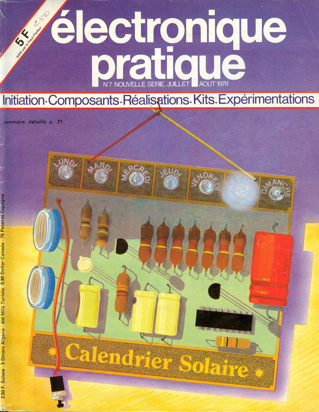 Première page de electroniquepratique numero007