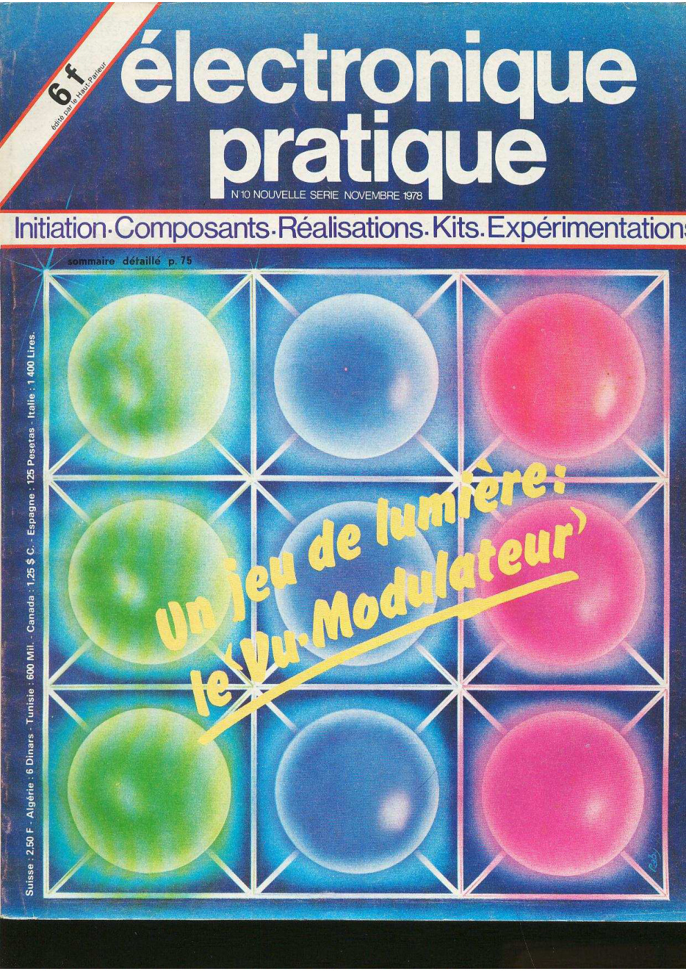 Première page de electroniquepratique numero010