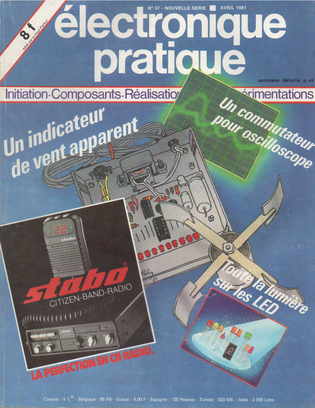 Première page de electroniquepratique numero037