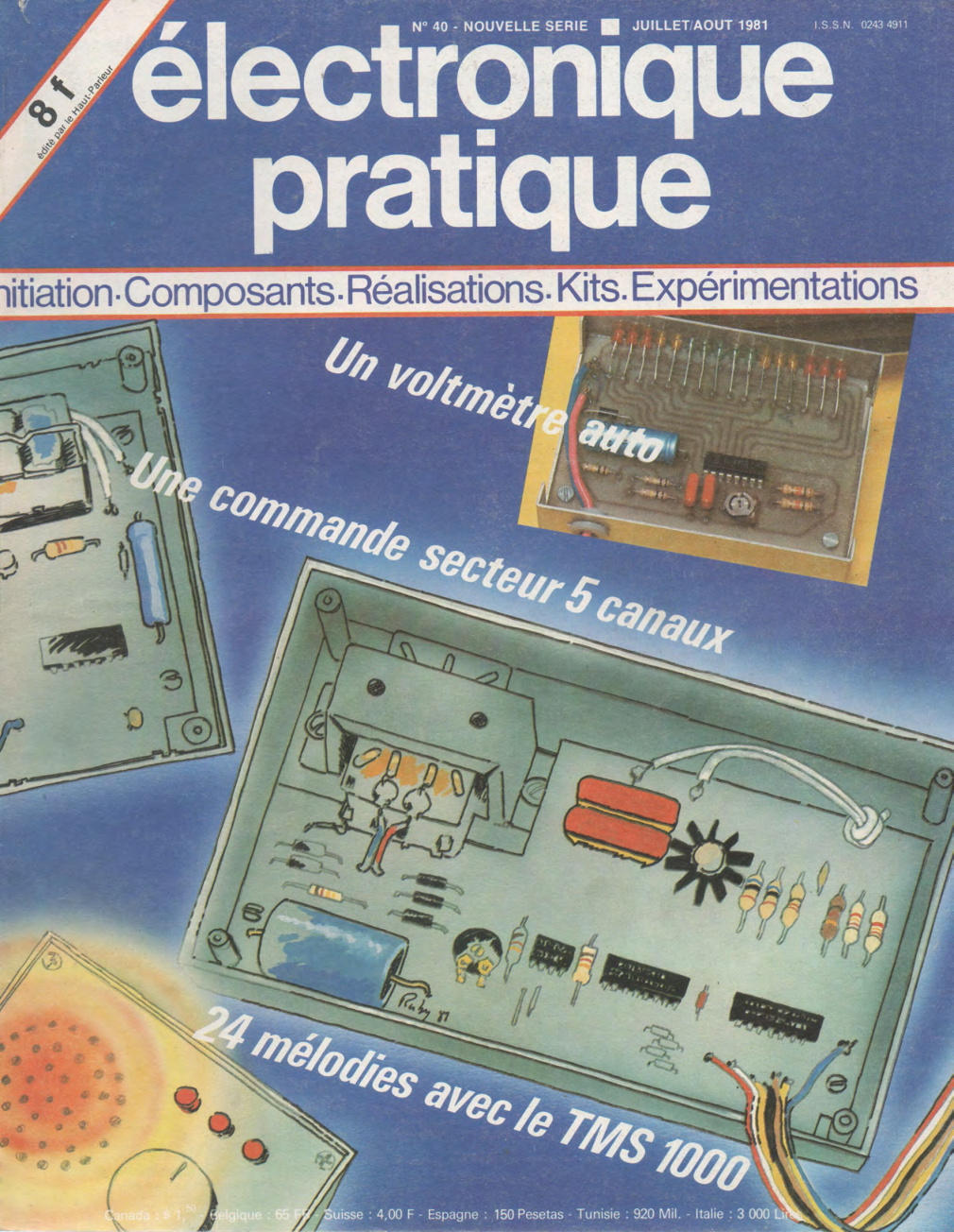 Première page de electroniquepratique numero040