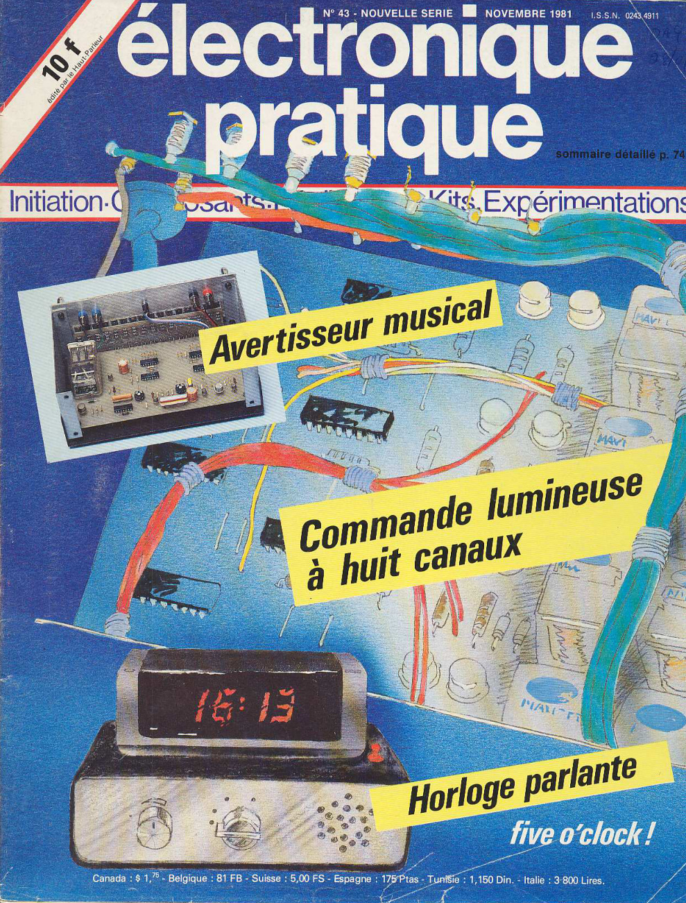 Première page de electroniquepratique numero043