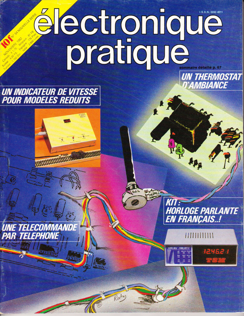 Première page de electroniquepratique numero054