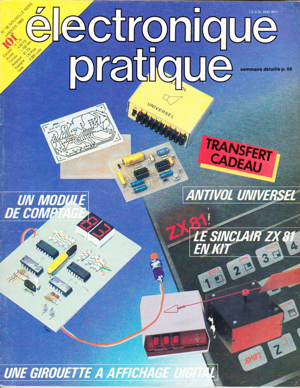 Première page de electroniquepratique numero056