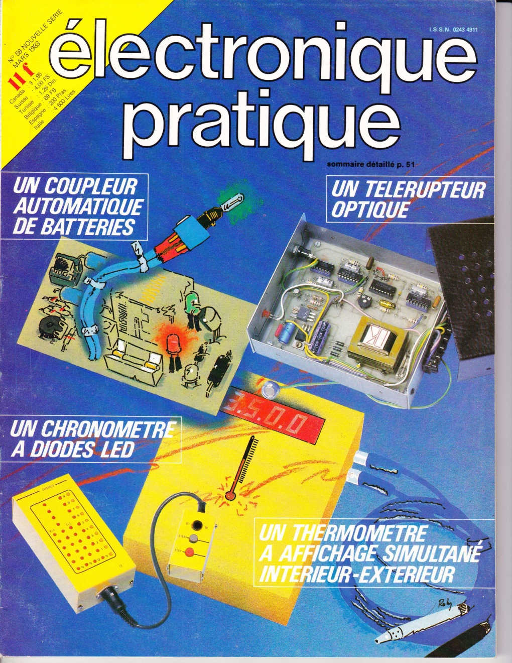 Première page de electroniquepratique numero058