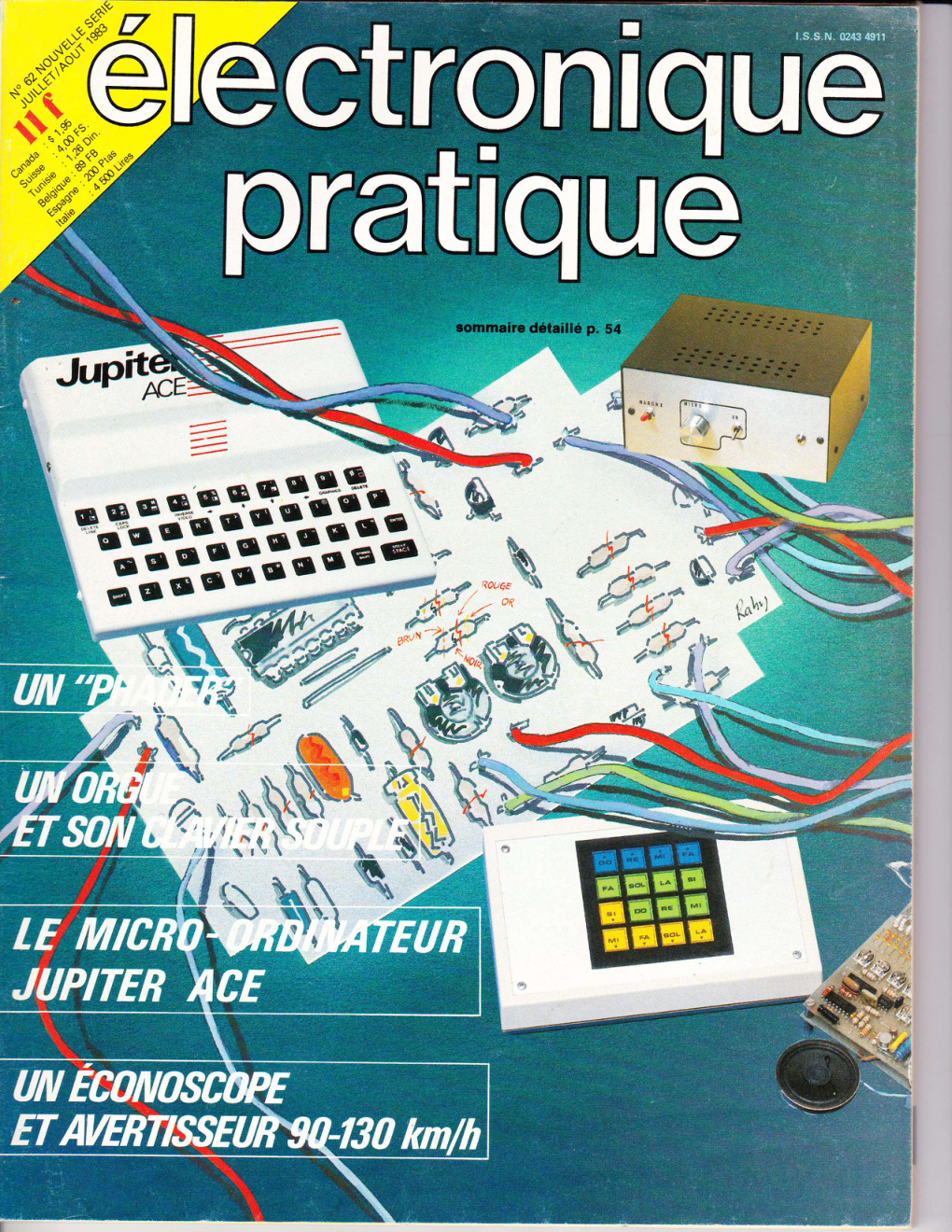 Première page de electroniquepratique numero062