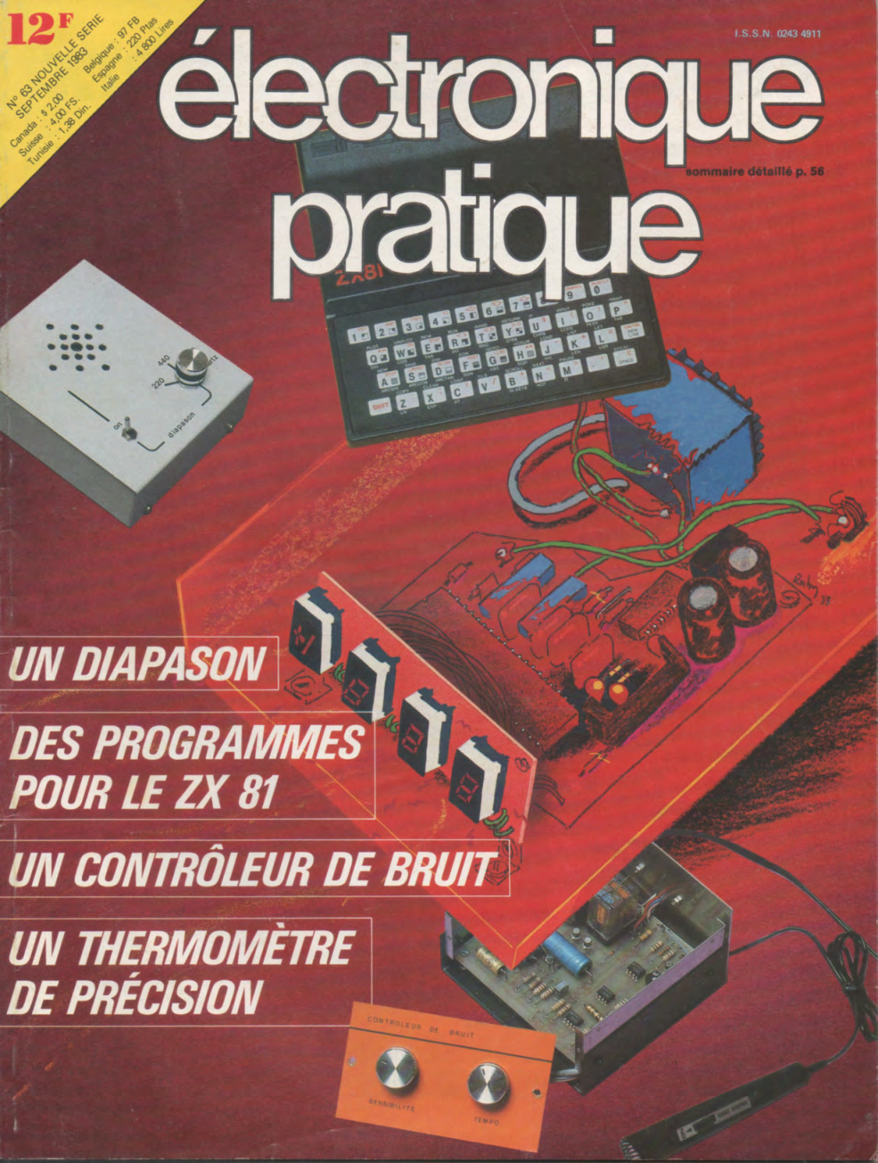 Première page de electroniquepratique numero063