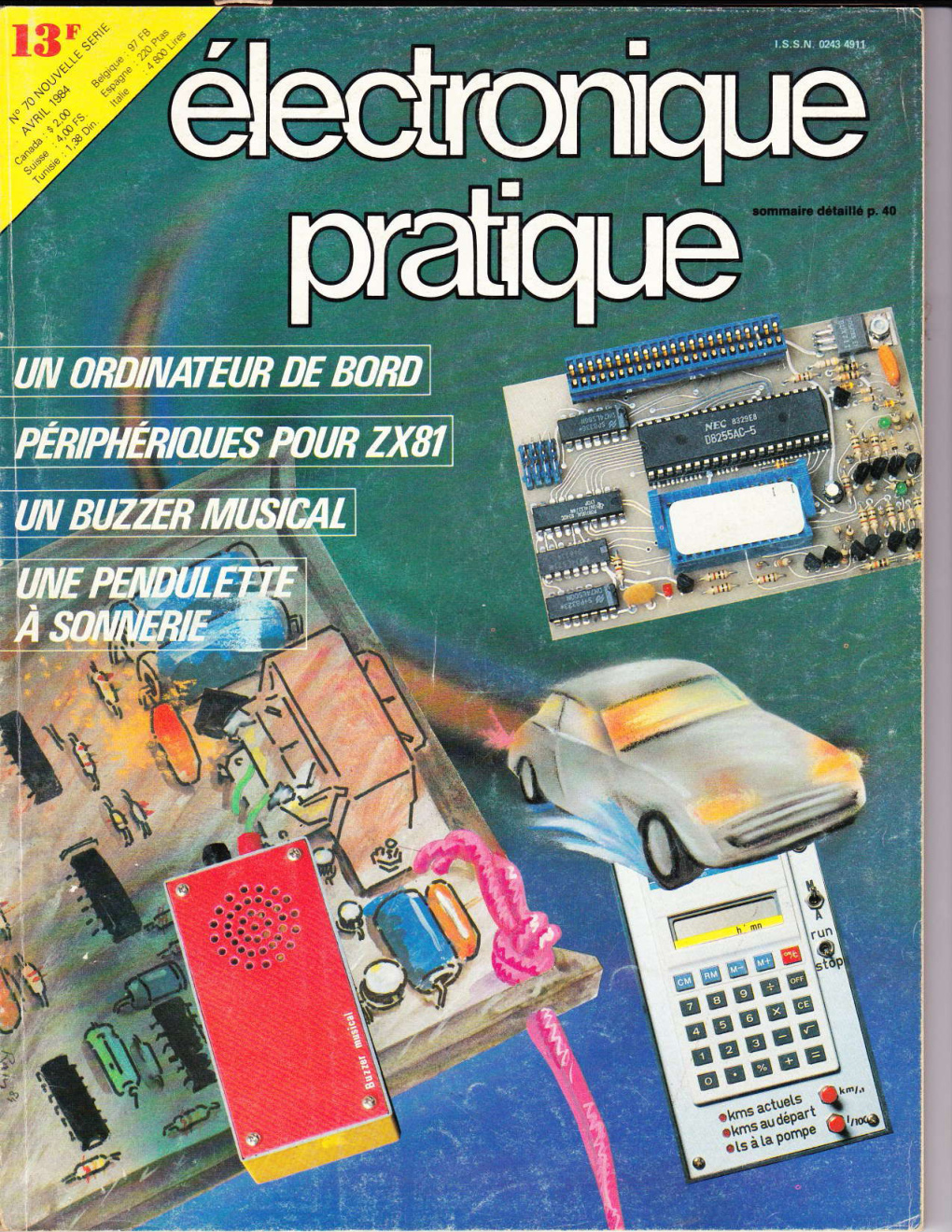 Première page de electroniquepratique numero070