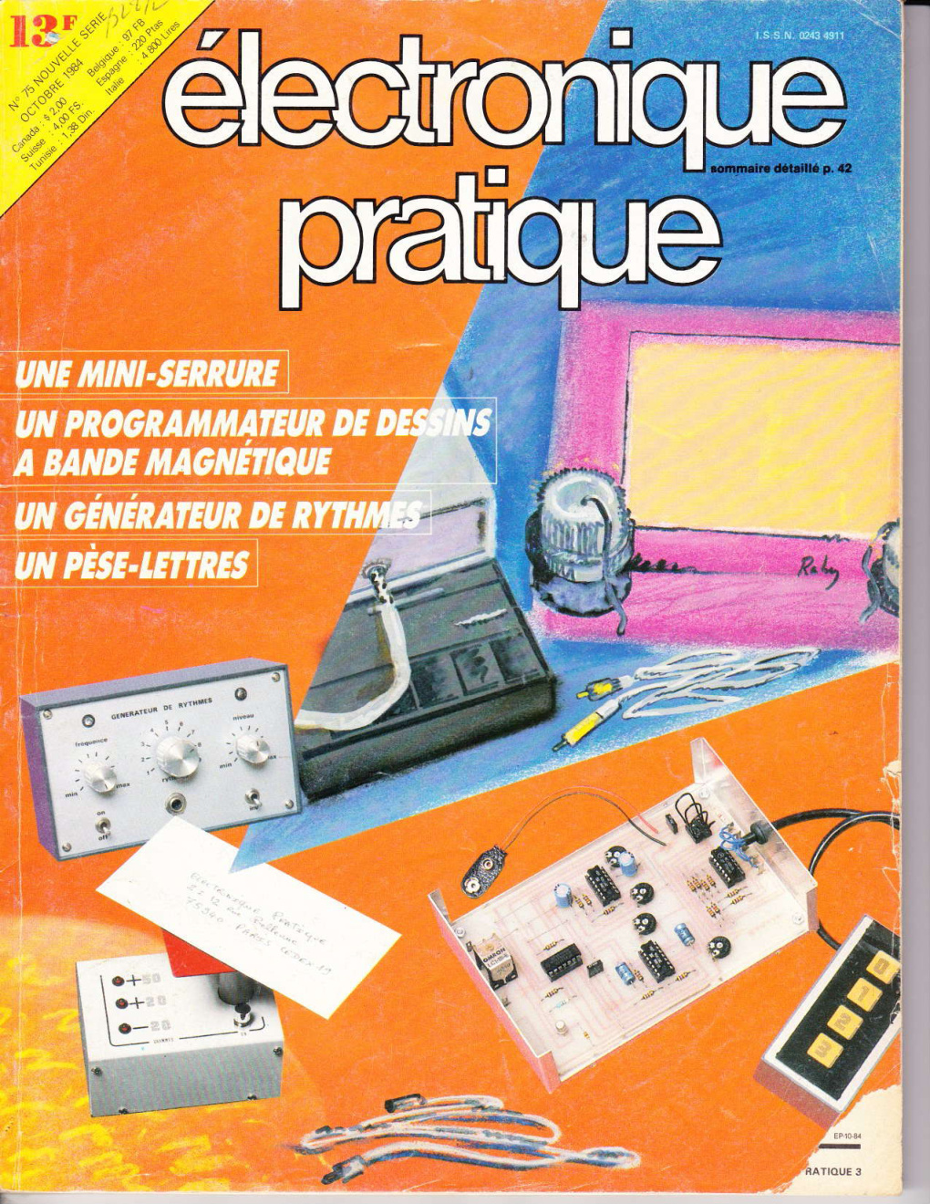 Première page de electroniquepratique numero075