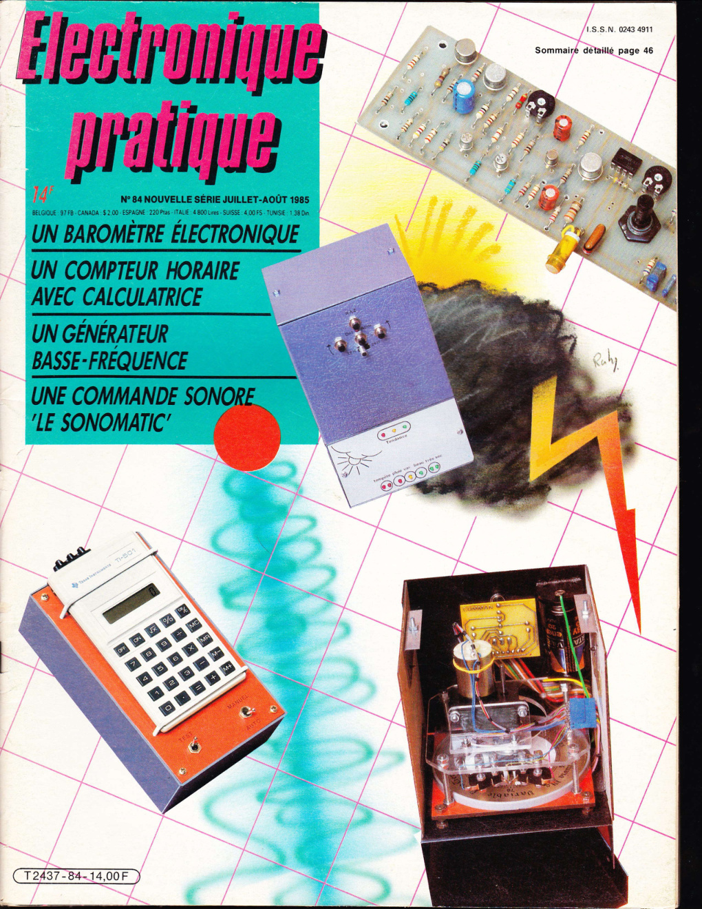 Première page de electroniquepratique numero084