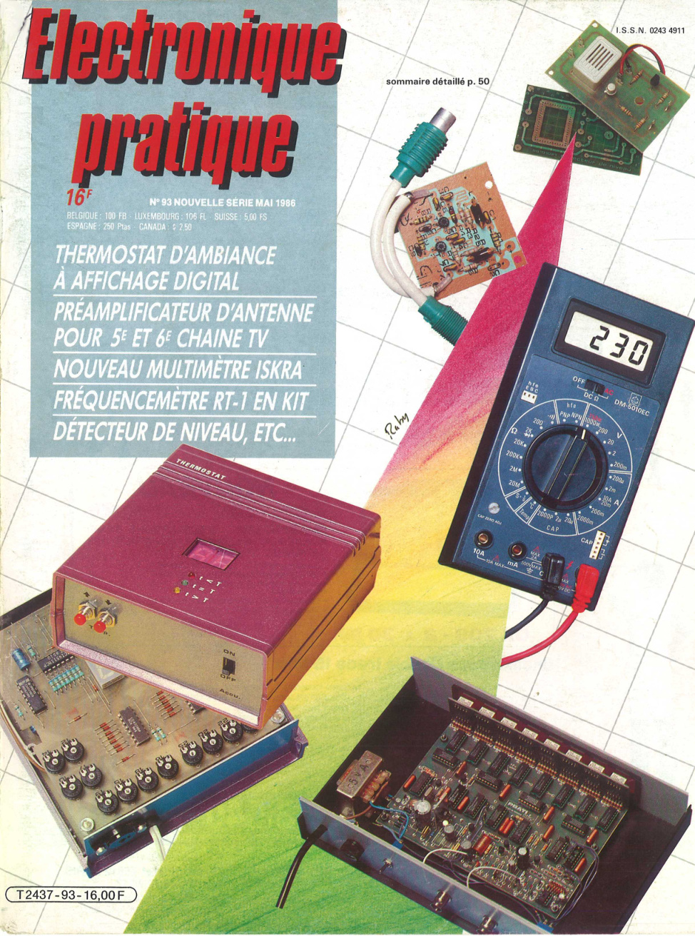 Première page de electroniquepratique numero093