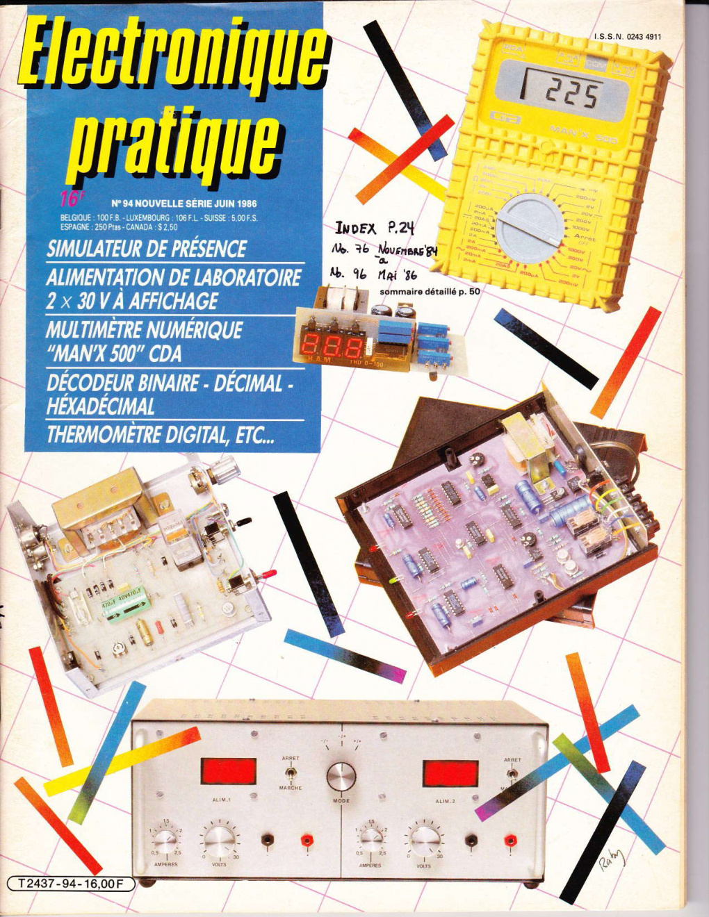 Première page de electroniquepratique numero094