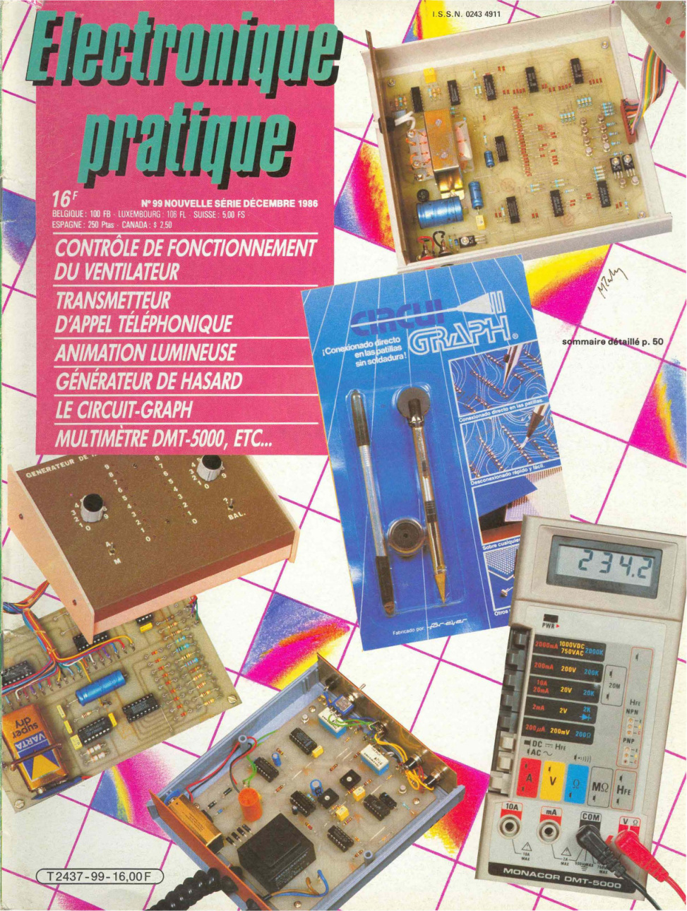 Première page de electroniquepratique numero099