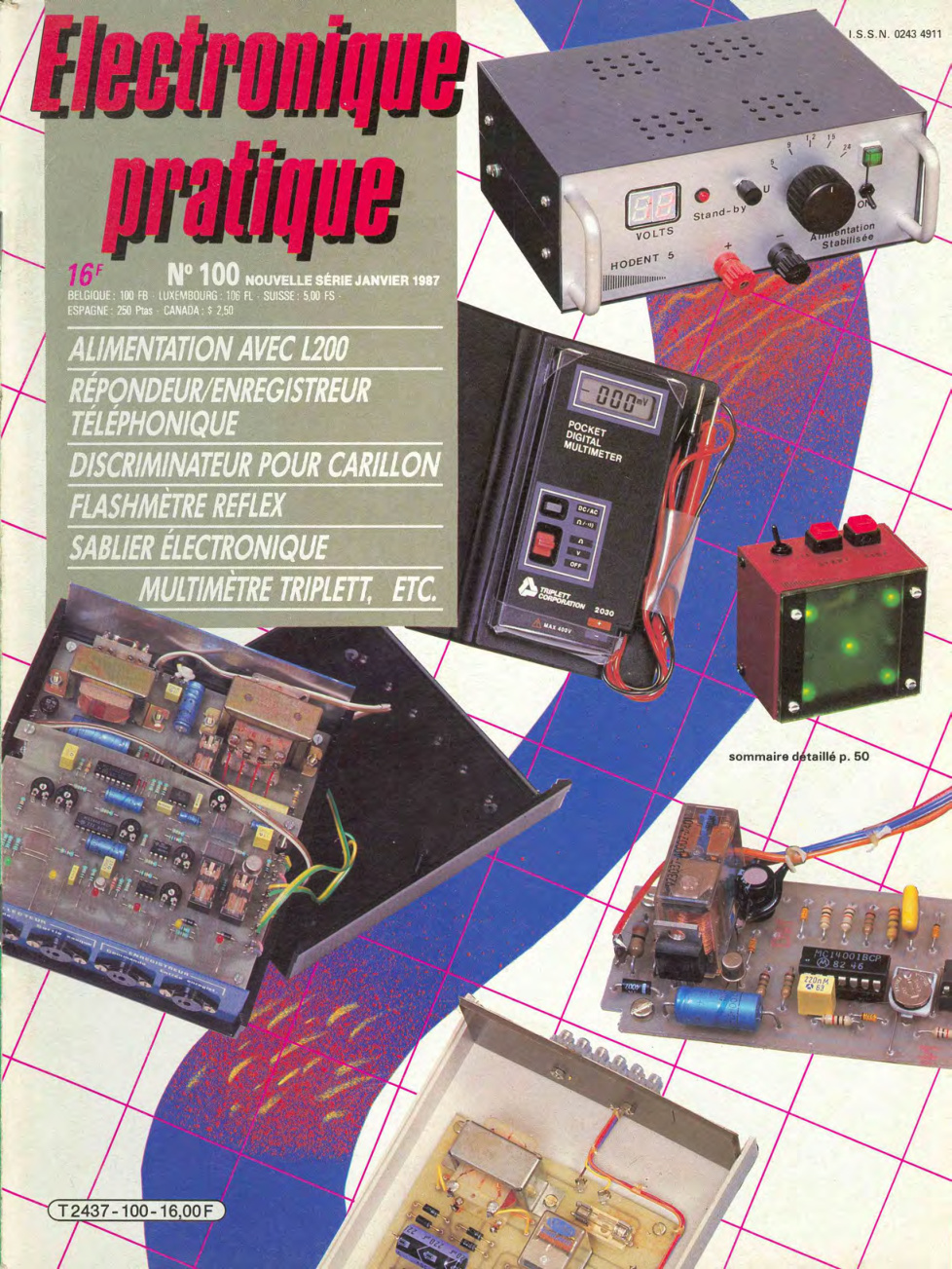 Première page de electroniquepratique numero100