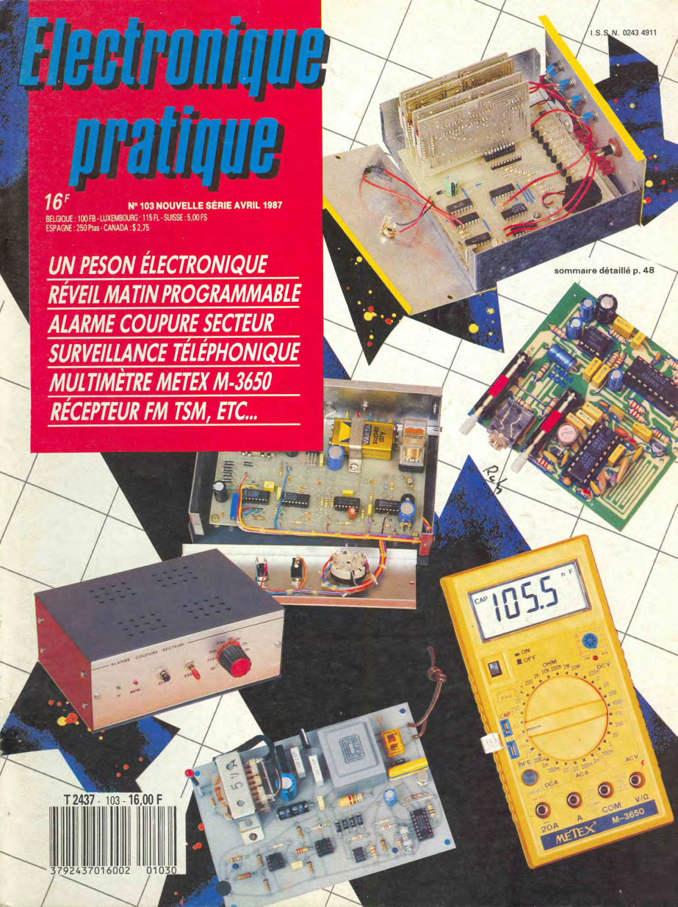Première page de electroniquepratique numero103